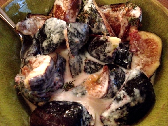 Figs with Yogurt and Thyme